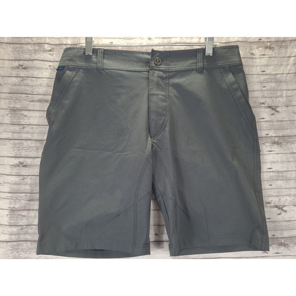 Kuhl Shorts Mens 34 Gray Silencer Hiking Outdoor Performance Tech Stretch 5231